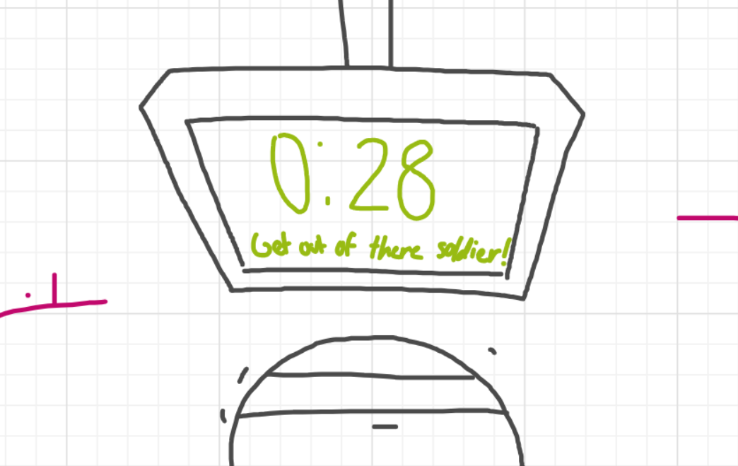 A panel from I've Been Everywhere, Man, episode nine of the Board Boards object show by Furretwalk/WalkingFurret.